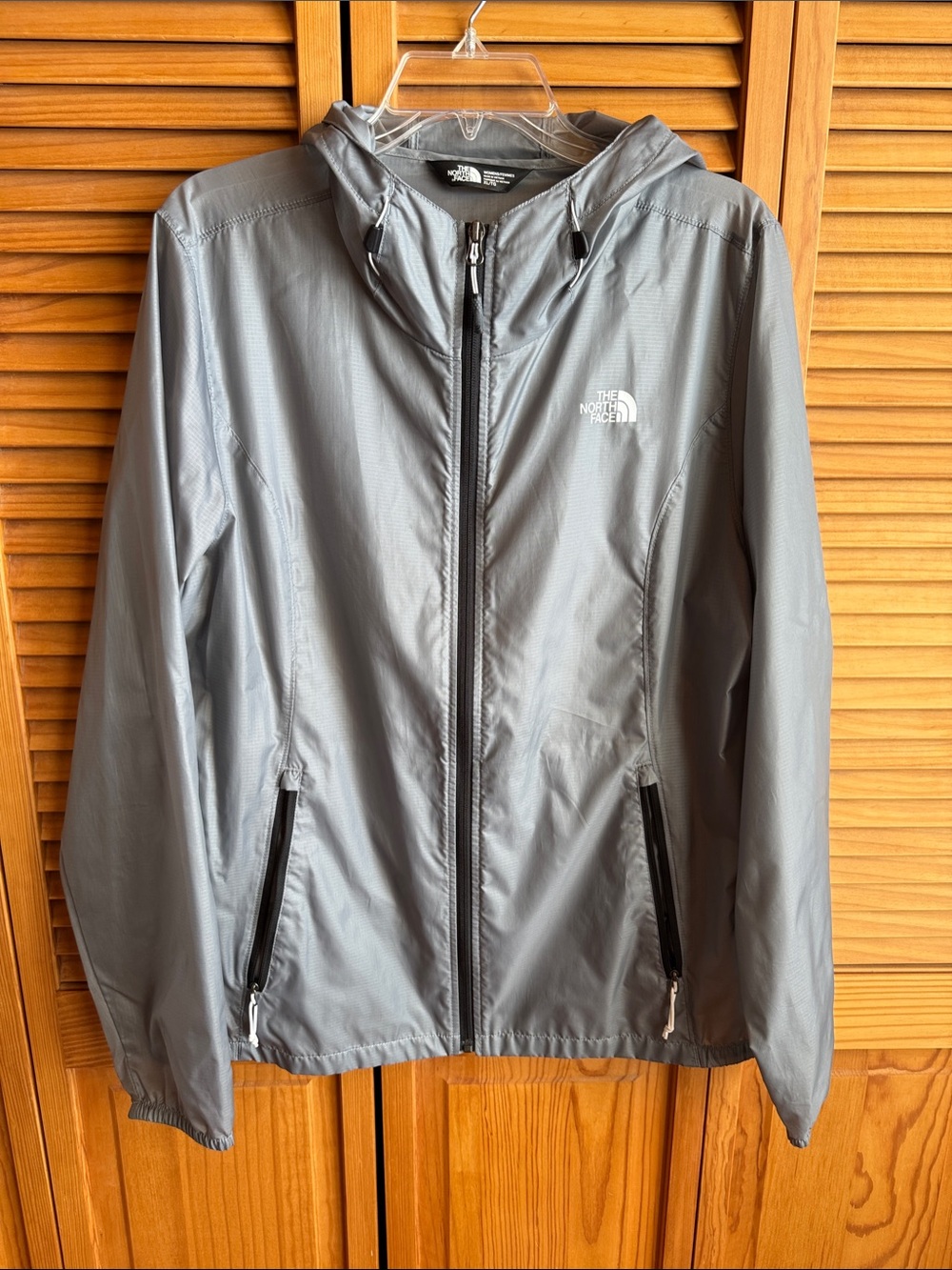 The North Face Women’s Gray Lightweight Hooded Jacket